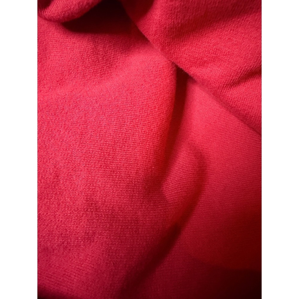 Frank & Eileen Isabelle Triple Fleece Funnel Neck Midi Dress Red XS USA - Picture 9 of 10